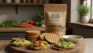 Sorbitfreie Knäckebrote für sorbitarme Ernährung