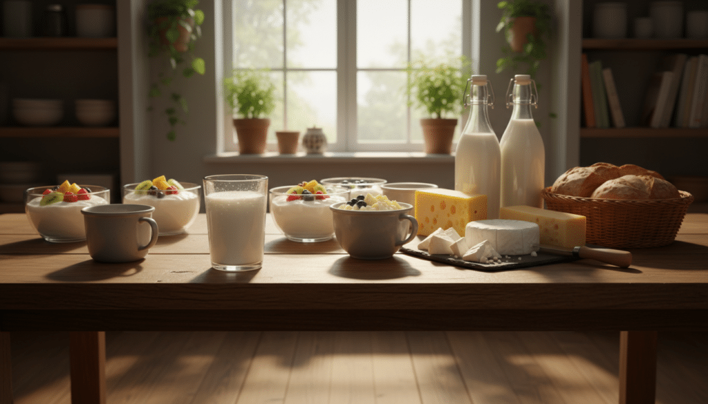 Sorbitfreie Milchprodukte für sorbitarme Ernährung