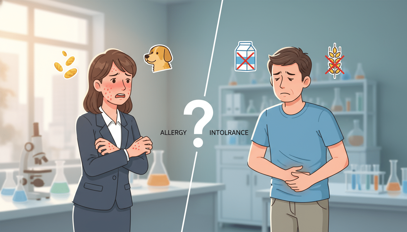 Was ist der Unterschied zwischen Intoleranz und Allergie?